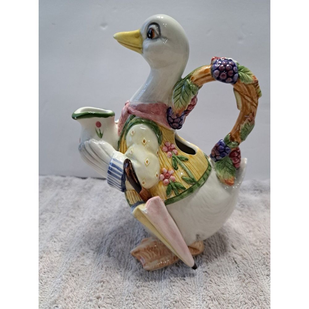 Vintage Fitz & Floyd Somerset Series Duck Creamer Ceramic  Without box‎ Swan